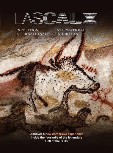 Cover of the Lascaux exhibition brochure